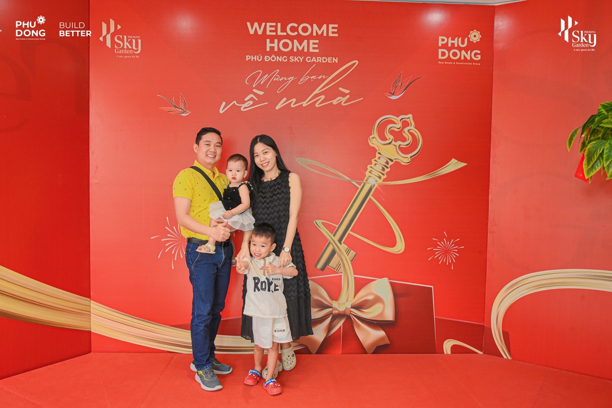 Hình ảnh bàn giao dự án Phú Đông Sky Garden