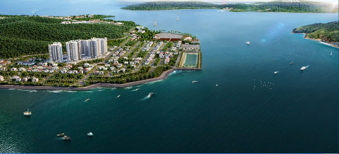 Mảng xanh ôm trọn dự án Vinpearl Phú Quý