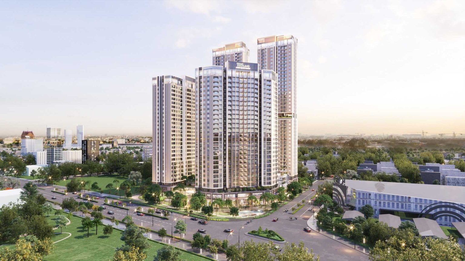 Phối cảnh tổng quan dự án G Skyline Homes