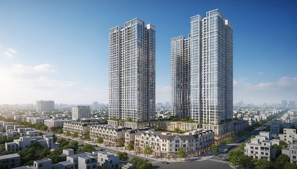 Phối cảnh tổng thể dự án Rivea Hanoi