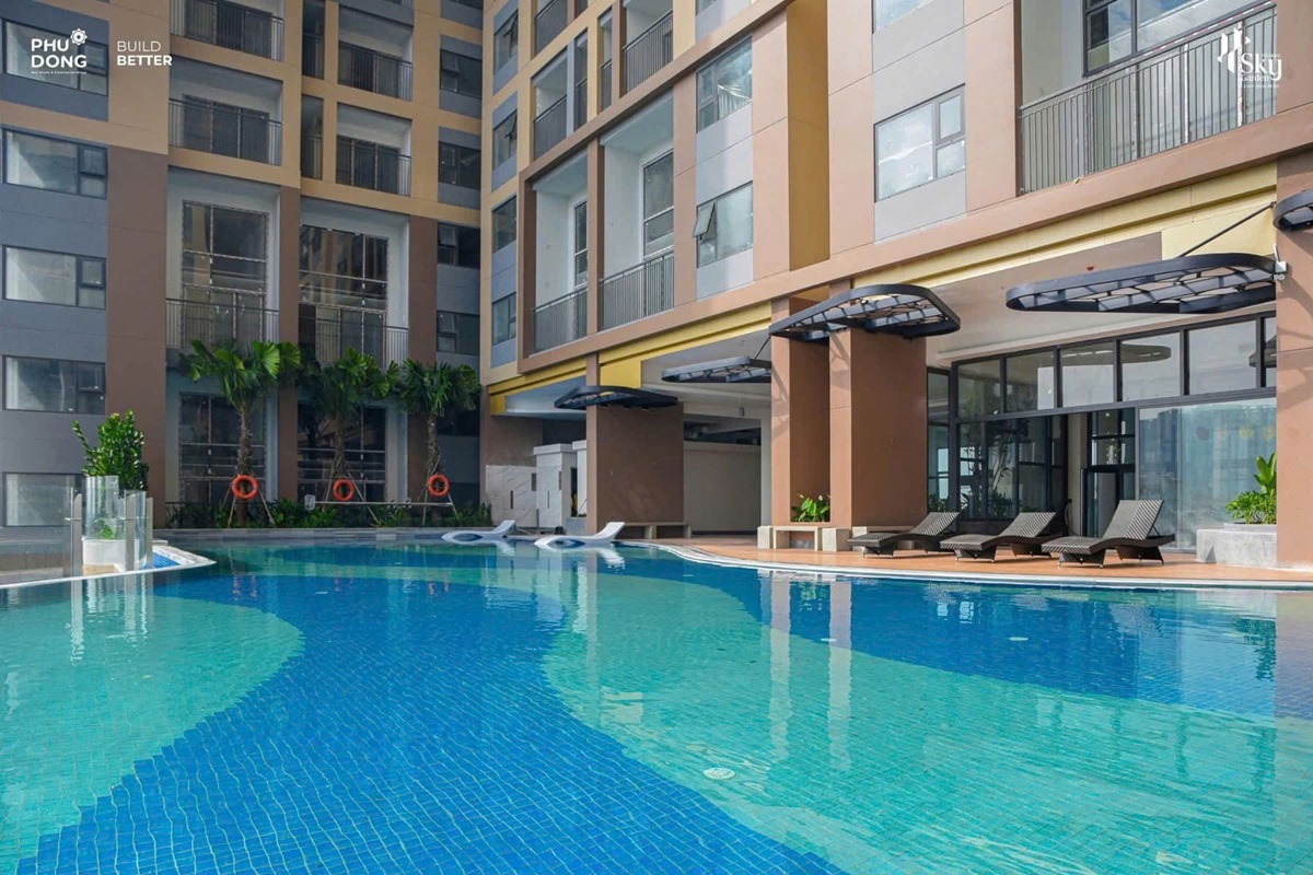 Tiến độ mới nhất dự án Phú Đông Sky Garden