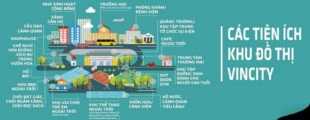 Tiện ích của Vinhomes Củ Chi đạt tiêu chuẩn quốc tế