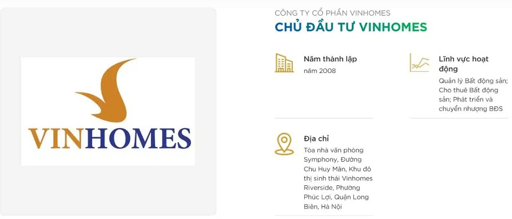 Chủ đầu tư Vinhomes bảo chứng cho tiềm năng tăng giá tốt